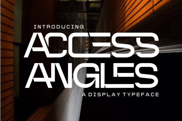 Access Angles: A Modern Sans Serif Font for Polished Branding