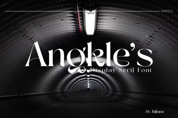 Angkle S: A Playful Serif Font That Feels Like Hand-Drawn Charm