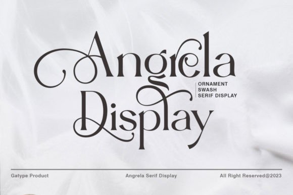 Angrela: A Serif with Quiet Confidence