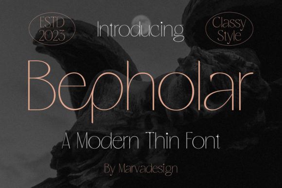 Bepholar: A Slab Serif Font That Elevates Campaign Visuals