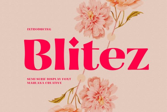 Blitez: A Bold, Friendly Display Font for Campaign Clarity