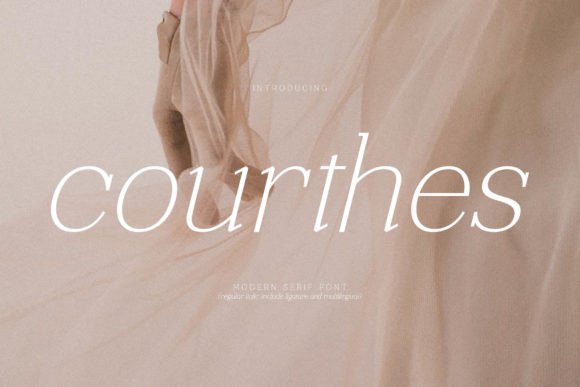 Courthes Typeface: A Modern Serif for Digital Elegance