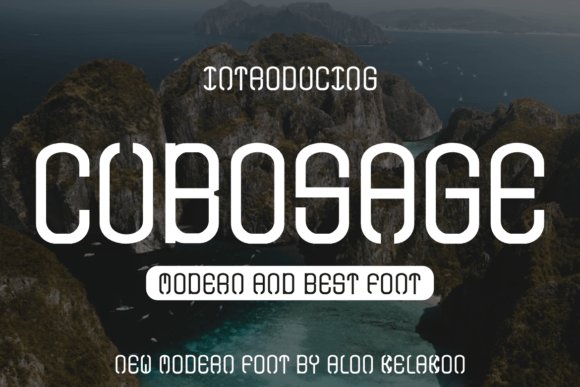 Cubosage: A Modern Sans Serif Font for Polished Digital Branding