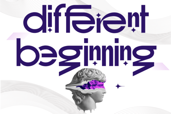 Different Beginning: A Sans Serif Font That Starts Conversations