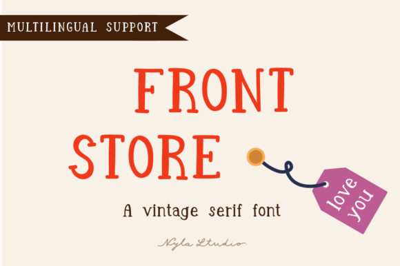 Front Store: A Serif That Speaks With Quiet Authority