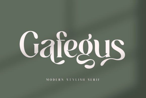 Gafegus: A Serif Typeface That Anchors Campaigns With Quiet Confidence