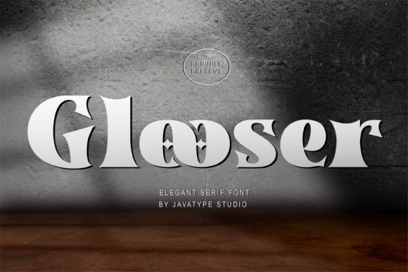 Glooser: A Serif Font That Makes Your Headlines Instantly Clear