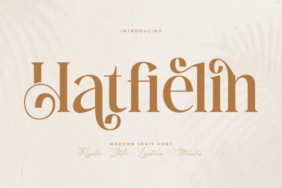 Hatfielin: A Serif Font That Anchors Editorial Calm