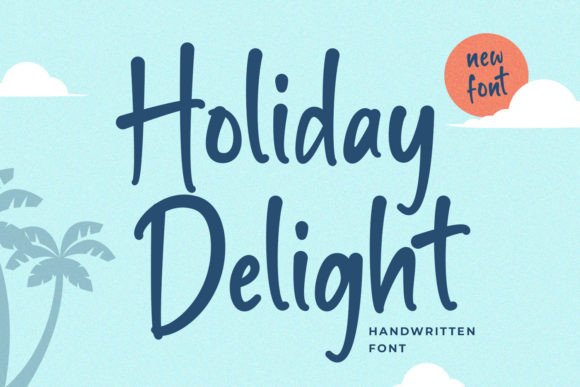 Holiday Delight: A Thoughtful Script Font for Editorial Warmth