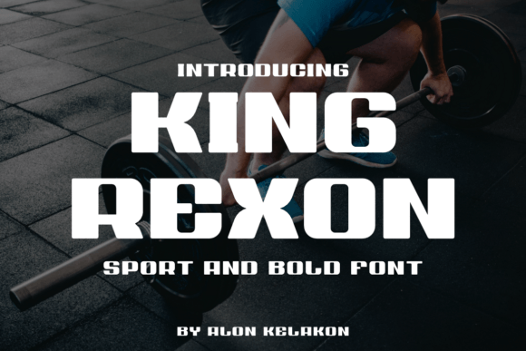 King Rexon: A Clean Sans Serif Font for Professional Branding