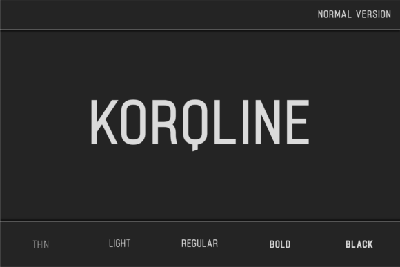 Korqline: A Refined Sans Serif for Thoughtful Branding