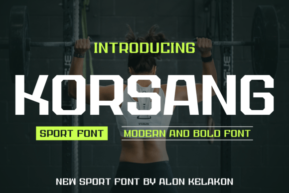 Korsang: A Modern Sans Serif Font for Polished Digital Branding