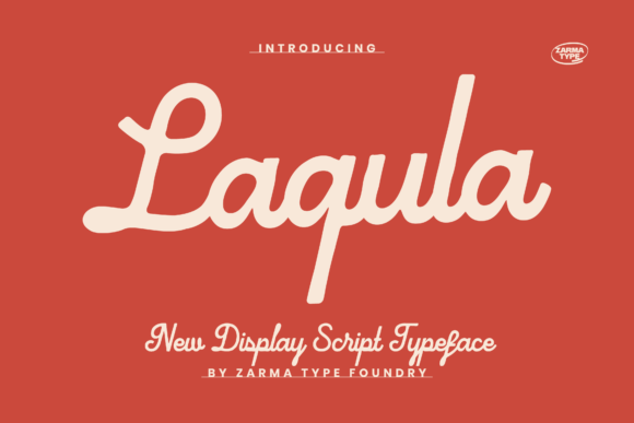Laqula: A Handwritten Font That Breathes Life Into Editorial Design
