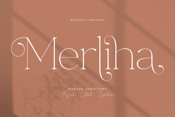 Merliha: A Modern Serif Font for Digital Clarity and Brand Confidence