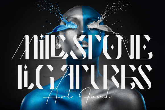 Milestone Ligatures: A Modern Sans Serif Font for Luxury Branding