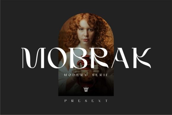 Mobrak: A Serif Display Font That Elevates Digital Branding