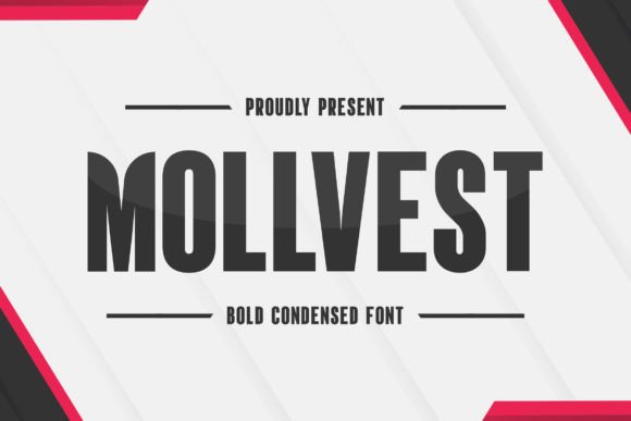 Mollvest: A Bold Sans Serif Font for Editorial Impact