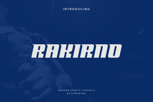 Rakirno: A Modern Sans Serif Display Font for Digital Branding