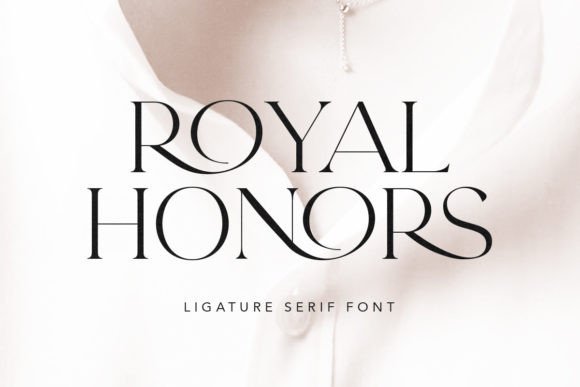 Royal Honors: A Serif Font That Elevates Campaign Headlines