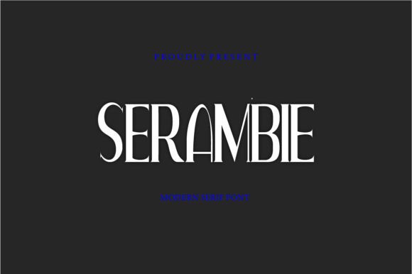 Serambie: A Modern Serif Font That Elevates Handmade Design