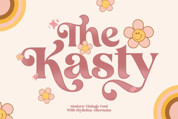 The Kasty: A Modern Serif Font That Elevates Handmade Brands