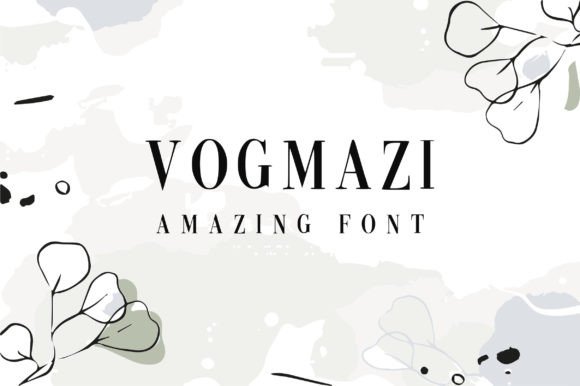 Vogmazi: A Playful Serif for Editorial Charm