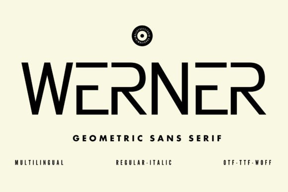 Werner: A Modern Sans Serif Typeface for Digital Clarity