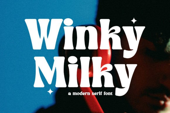 Winky Milky: A Display Serif That Brings Warmth to Brand Identity